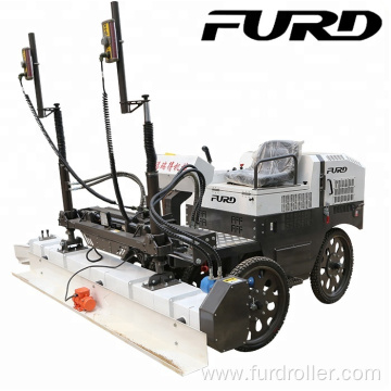 Ride on six wheels laser concrete screed machine land leveling construction machinery FJZP-200